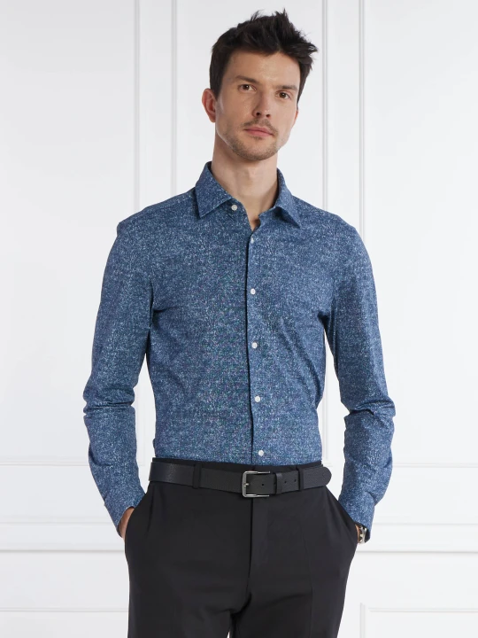 Zdjęcie produktu BOSS BLACK Koszula P-HANK | Slim Fit granatowy