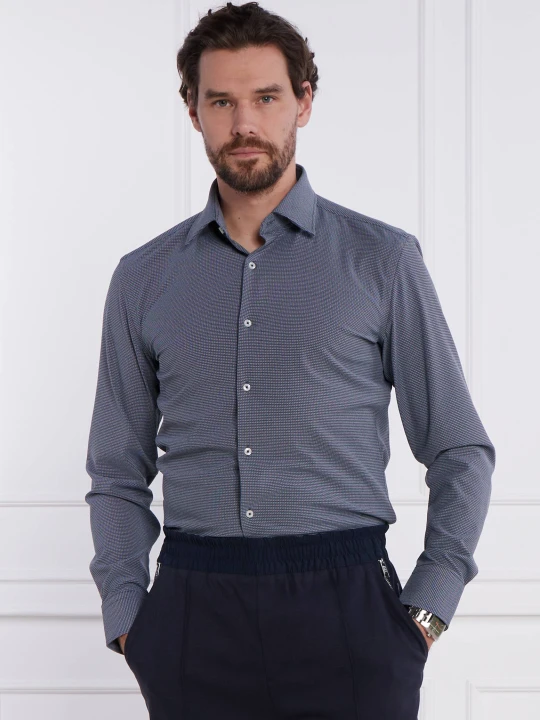 Zdjęcie produktu BOSS BLACK Koszula P-HANK | Slim Fit granatowy