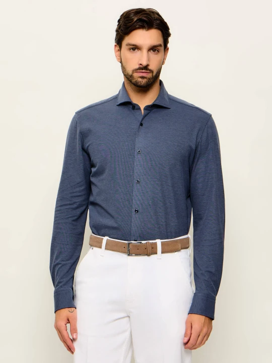 Zdjęcie produktu BOSS BLACK Koszula P-Hank-Sp-261 | Slim Fit granatowy