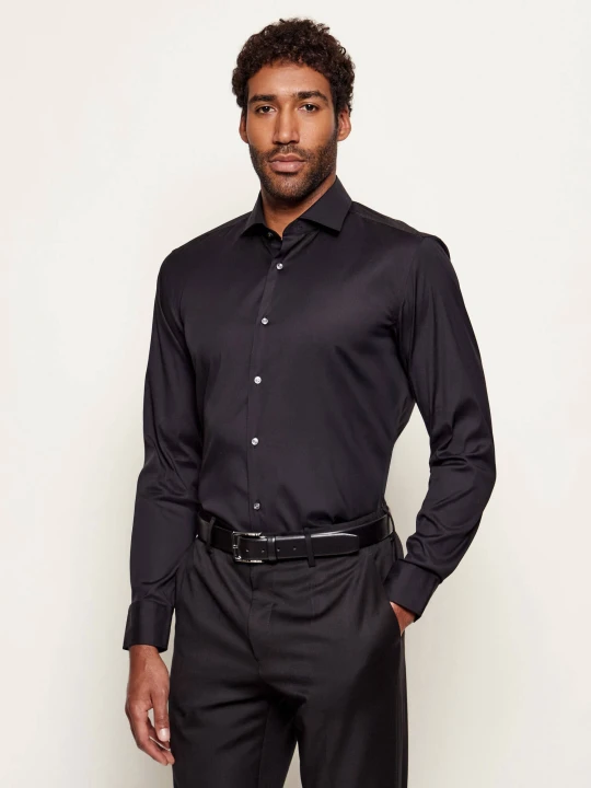 Zdjęcie produktu BOSS BLACK Koszula P-HANK-spread-C1-222 | Slim Fit