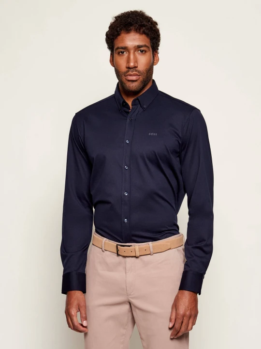 Zdjęcie produktu BOSS BLACK Koszula P-JOE-BD-C1-222 | Regular Fit granatowy