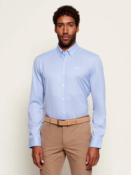 Zdjęcie produktu BOSS BLACK Koszula P-JOE-BD-C1-222 | Regular Fit niebieski