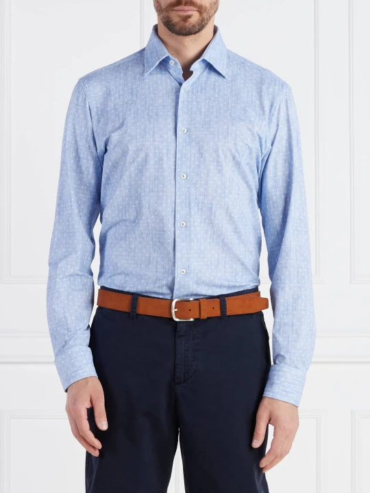 Zdjęcie produktu BOSS BLACK Koszula P-JOE-kent-C1-222 | Regular Fit błękitny