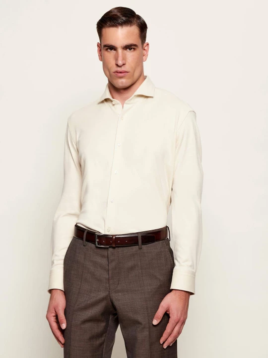 Zdjęcie produktu BOSS BLACK Koszula P-JOE-SP-261 | Regular Fit beżowy