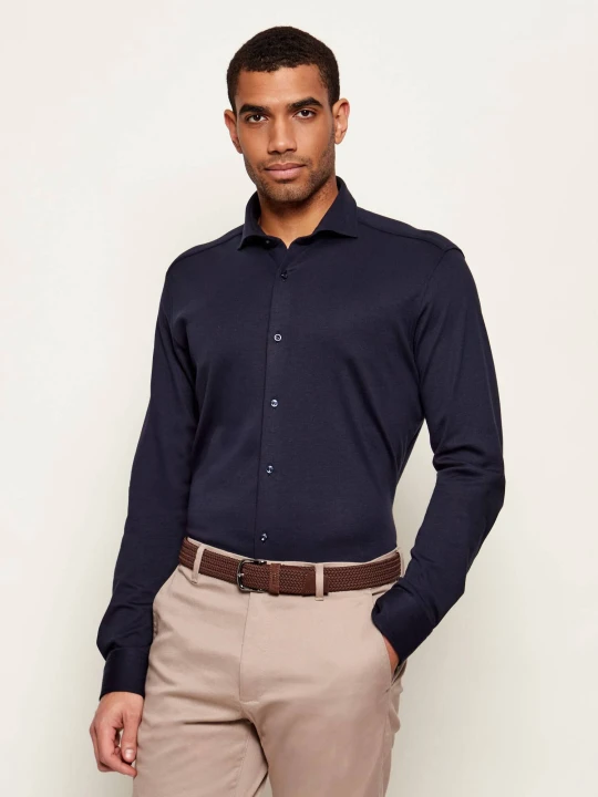 Zdjęcie produktu BOSS BLACK Koszula P-JOE-SP-261 | Regular Fit granatowy