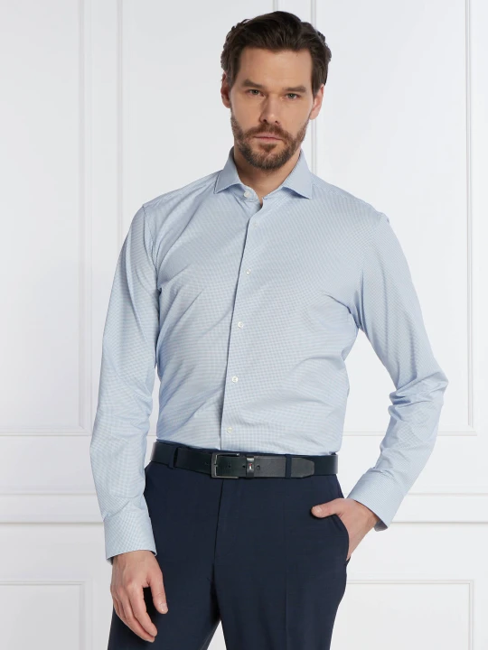 Zdjęcie produktu BOSS BLACK Koszula P-JOE-spread-C1-222 | Regular Fit niebieski