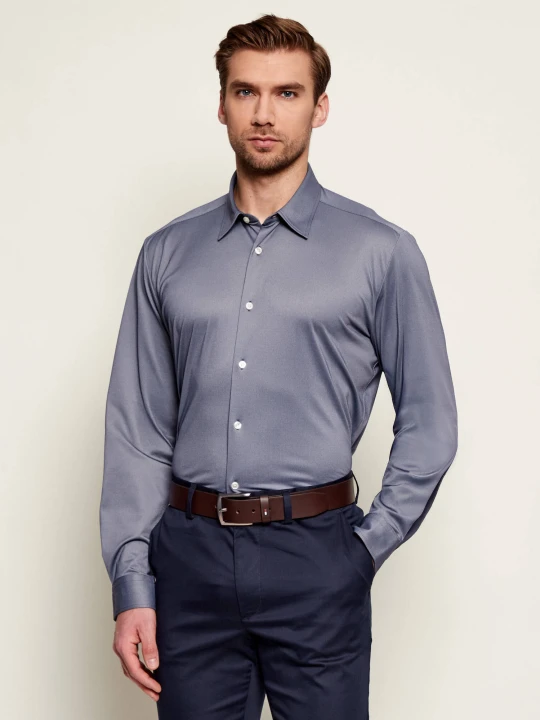 Zdjęcie produktu BOSS BLACK Koszula P-LIAM-K-F-261 | Regular Fit niebieski