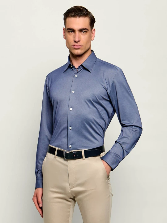 Zdjęcie produktu BOSS BLACK Koszula P-ROAN-K-F-261 | Slim Fit granatowy