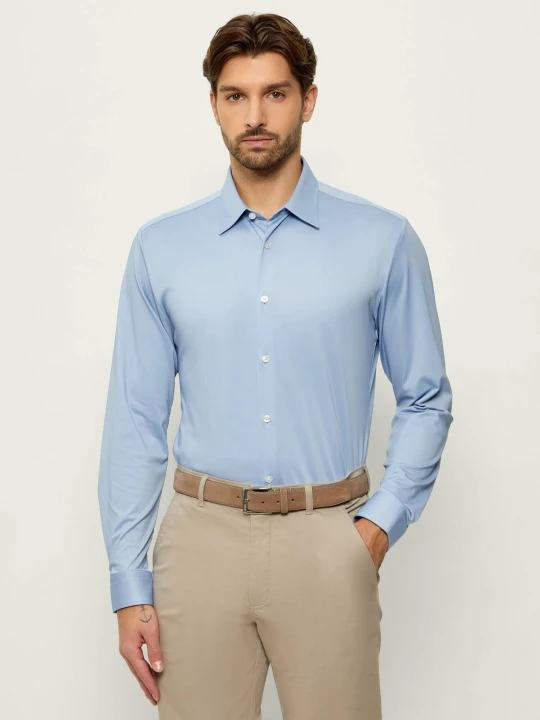 Zdjęcie produktu BOSS BLACK Koszula P-ROAN-K-F-261 | Slim Fit niebieski
