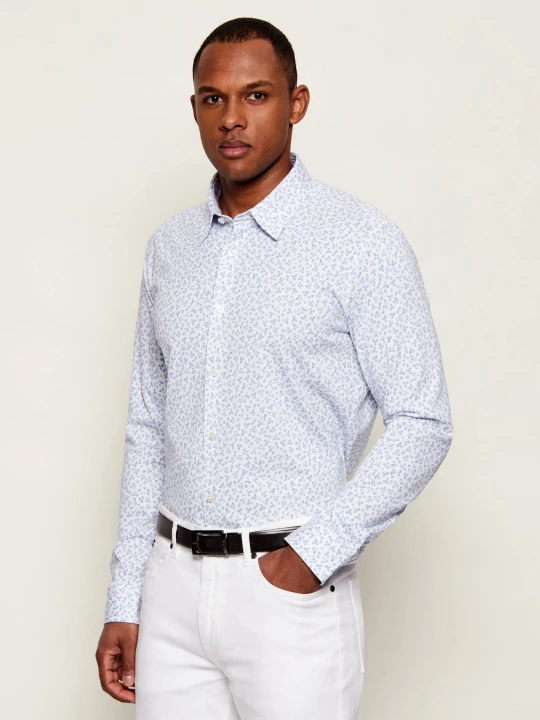 Zdjęcie produktu BOSS BLACK Koszula P-ROAN-K-F-261 | Slim Fit niebieski
