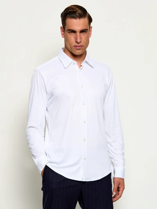 Zdjęcie produktu BOSS BLACK Koszula P-Roan-K-F-263 | Slim Fit biały