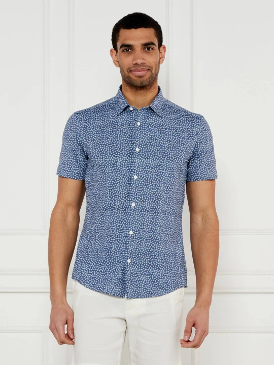 Zdjęcie produktu BOSS BLACK Koszula P-ROAN-ken-SH-C1-242 | Slim Fit niebieski