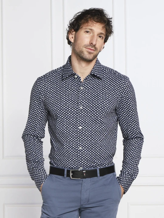 Zdjęcie produktu BOSS BLACK Koszula PHANKkent | Classic fit granatowy