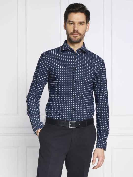 Zdjęcie produktu BOSS BLACK Koszula Roan_F | Slim Fit granatowy
