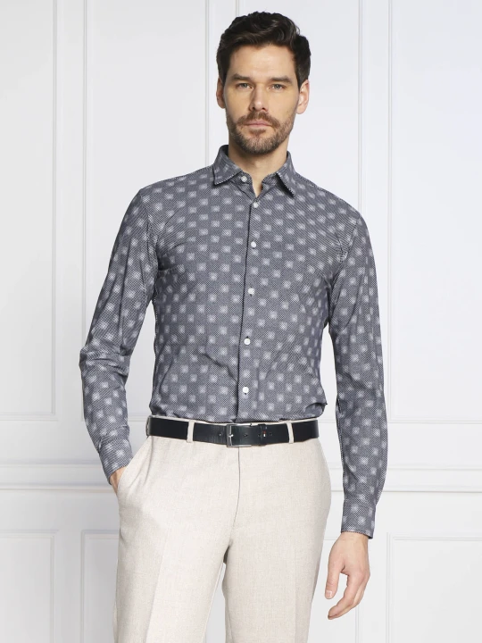 Zdjęcie produktu BOSS BLACK Koszula Roan_F | Slim Fit grafitowy