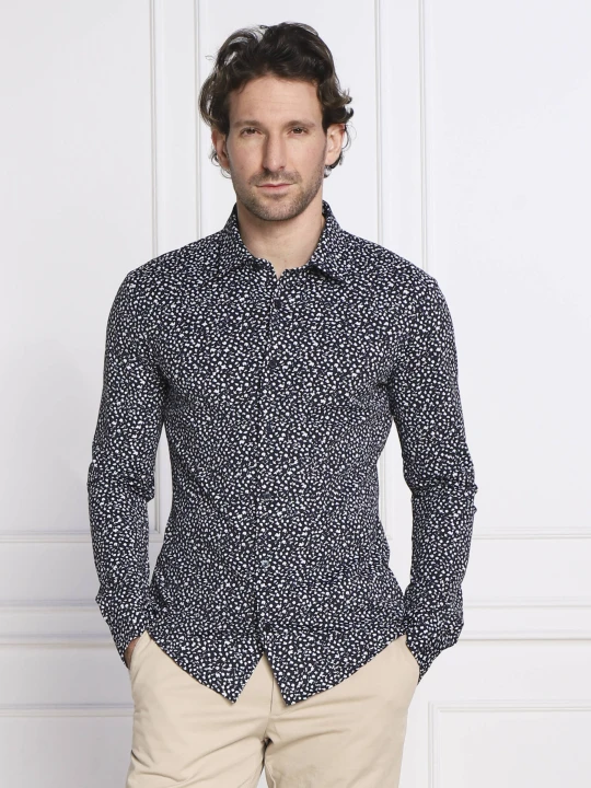 Zdjęcie produktu BOSS BLACK Koszula Roan_F | Slim Fit granatowy
