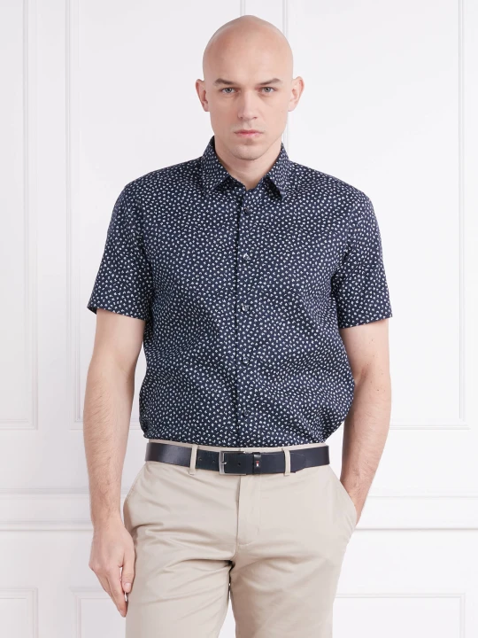 Zdjęcie produktu BOSS BLACK Koszula Ross_F | Regular Fit granatowy