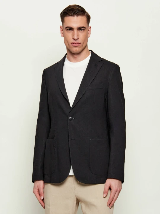 Zdjęcie produktu BOSS BLACK Lniana marynarka P-Hanry-WG-262 | Slim Fit