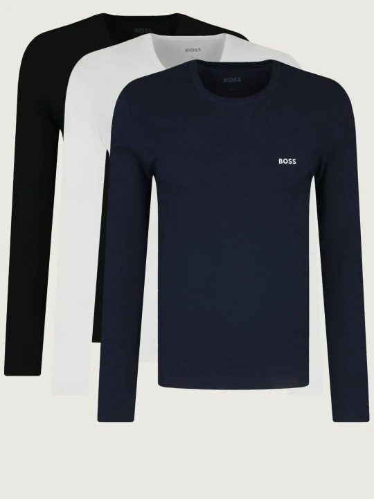 Zdjęcie produktu BOSS BLACK Longsleeve 3-pack Classic | Regular Fit