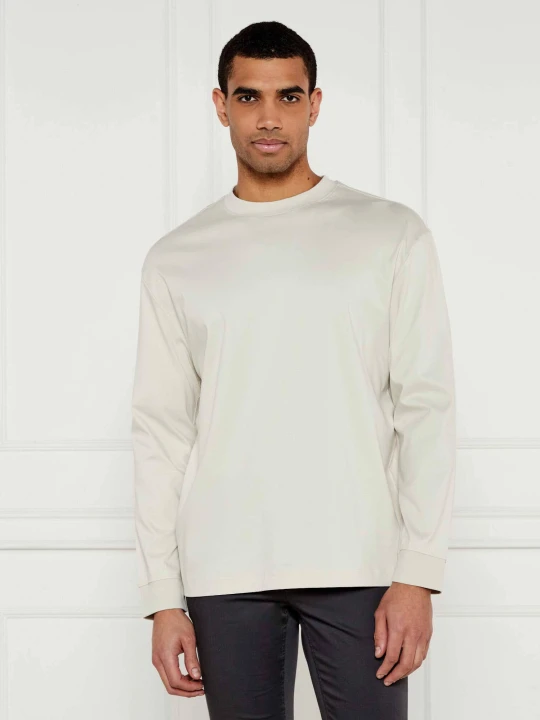 Zdjęcie produktu BOSS BLACK Longsleeve C-Tubby 11 | Relaxed fit ecru