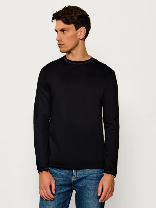 Zdjęcie produktu BOSS BLACK Longsleeve H-Tenison 195 | Slim Fit | mercerised