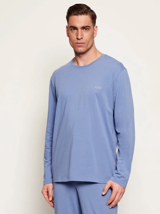 Zdjęcie produktu BOSS BLACK Longsleeve Mix&Match | Regular Fit niebieski