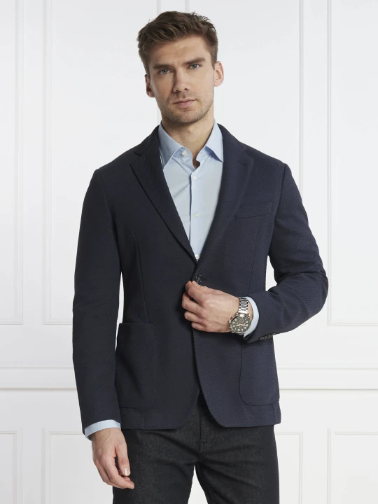 Zdjęcie produktu BOSS BLACK Marynarka C-Hanry-J-233 | Slim Fit granatowy