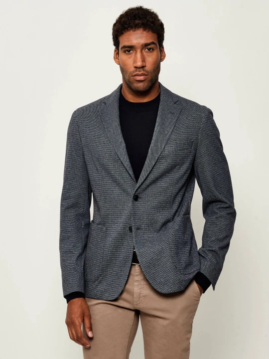 Zdjęcie produktu BOSS BLACK Marynarka C-Hanry-J-252 | Slim Fit granatowy