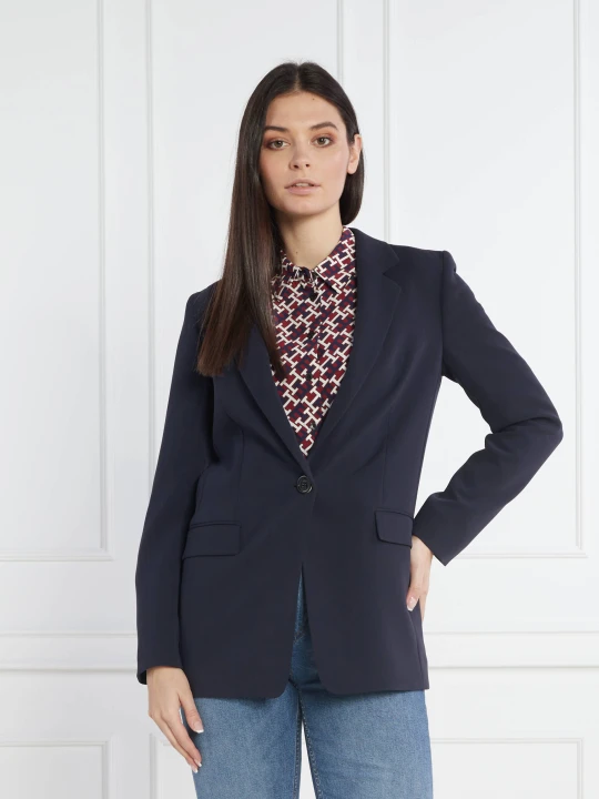 Zdjęcie produktu BOSS BLACK Marynarka Jocalua8 | Relaxed fit granatowy