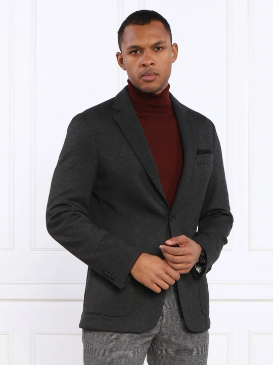 Zdjęcie produktu BOSS BLACK Marynarka P-Hanry-J-231 | Slim Fit grafitowy