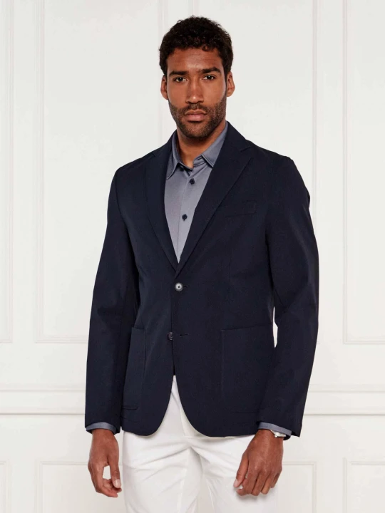 Zdjęcie produktu BOSS BLACK Marynarka P-Hanry | Slim Fit granatowy