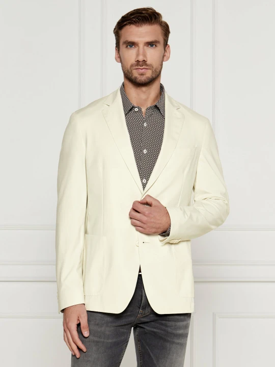 Zdjęcie produktu BOSS BLACK Marynarka P-Hanry | Slim Fit ecru