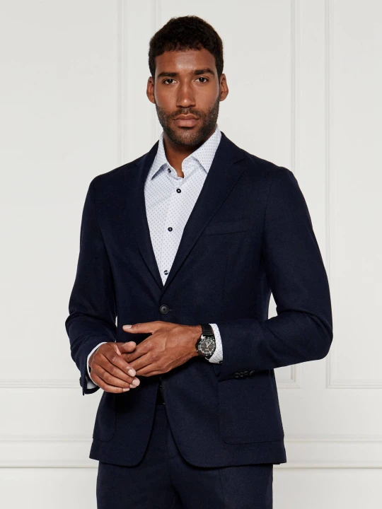 Zdjęcie produktu BOSS BLACK Marynarka | Slim Fit granatowy