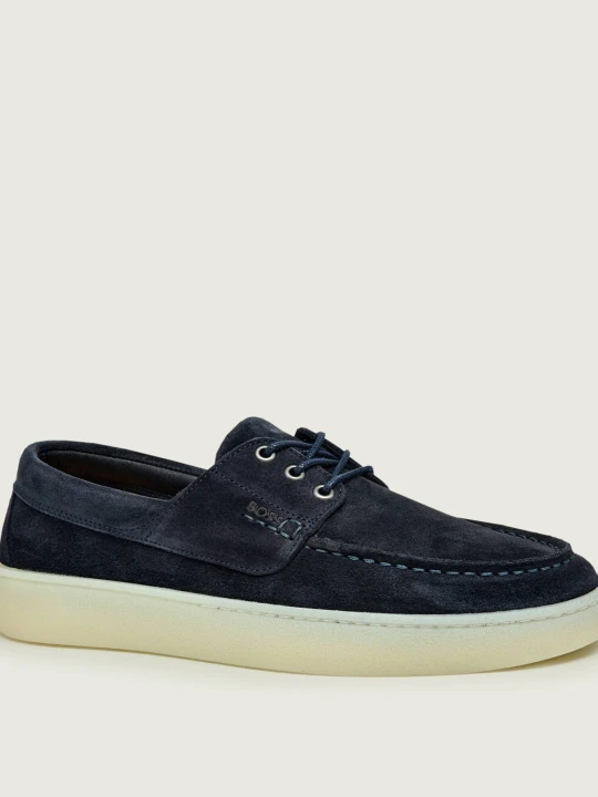 Zdjęcie produktu BOSS BLACK Mokasyny Randal | zamsz granatowy
