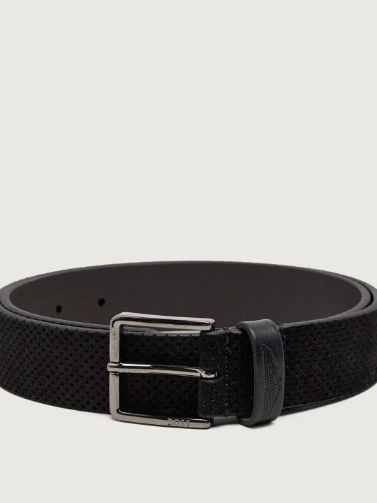 Zdjęcie produktu BOSS BLACK Pasek Ather-Per-Sd_Sz35 | Boss x Aston Martin | zamsz