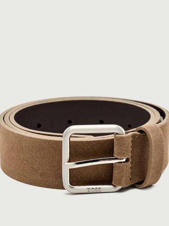 Zdjęcie produktu BOSS BLACK Pasek Jybb-Sd_Sz35 | zamsz beżowy