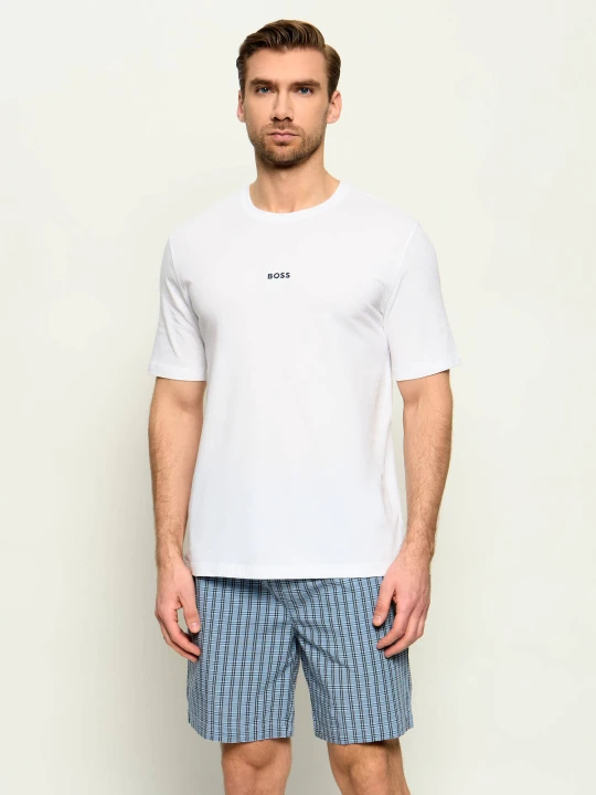 Zdjęcie produktu BOSS BLACK Piżama Chris Pattern S Set | Regular Fit niebieski