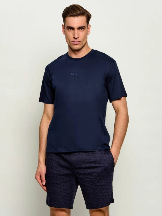 Zdjęcie produktu BOSS BLACK Piżama Relax Short Set | Regular Fit granatowy