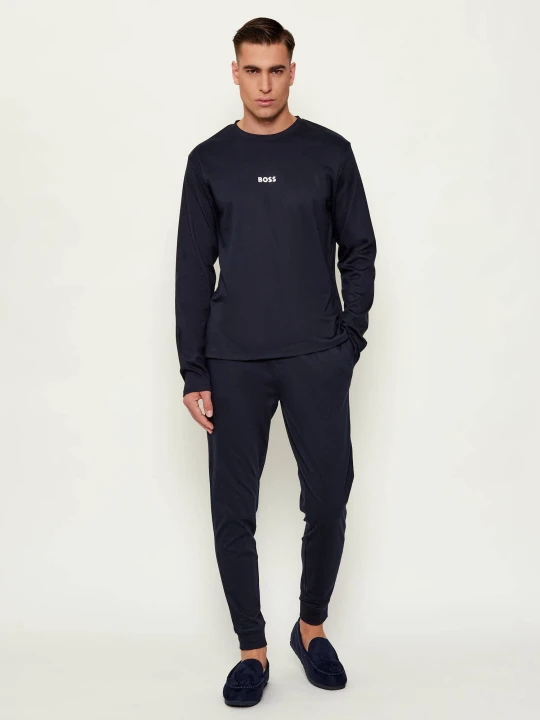 Zdjęcie produktu BOSS BLACK Piżama Xmas Long Set | Regular Fit granatowy