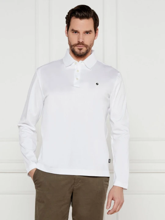 Zdjęcie produktu BOSS BLACK Polo C-Paley 01 | Regular Fit biały
