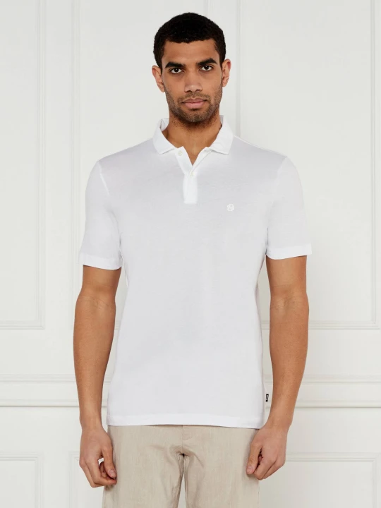 Zdjęcie produktu BOSS BLACK Polo C-Parlay 222 | Regular Fit biały