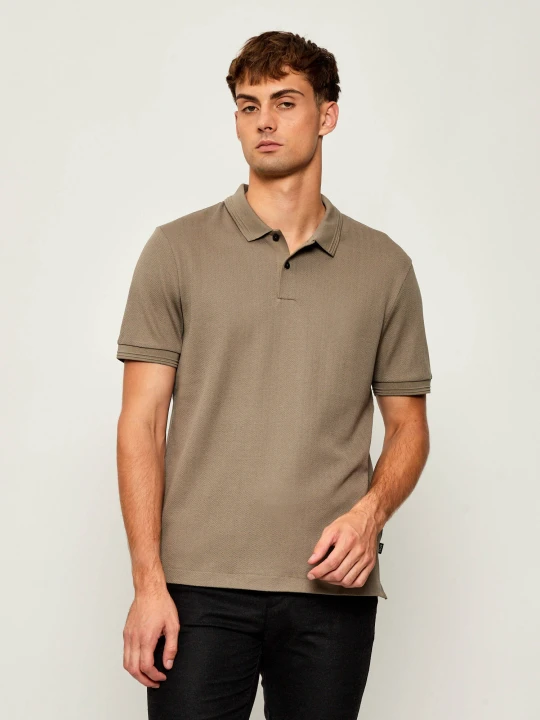 Zdjęcie produktu BOSS BLACK Polo C-Parlay 240 | Regular Fit | mercerised beżowy