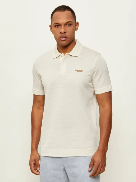 Zdjęcie produktu BOSS BLACK Polo C-Parlay 248 BOSS X ASTON MARTIN | Regular Fit beżowy