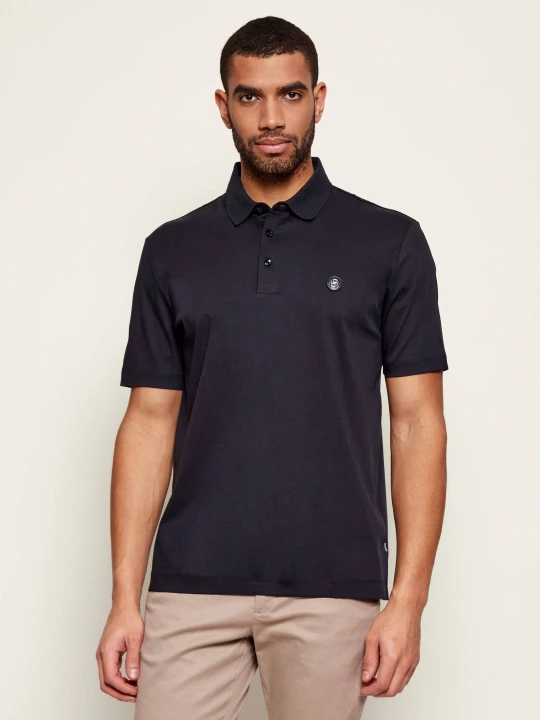 Zdjęcie produktu BOSS BLACK Polo C-Parris 01 | Regular Fit | mercerised granatowy