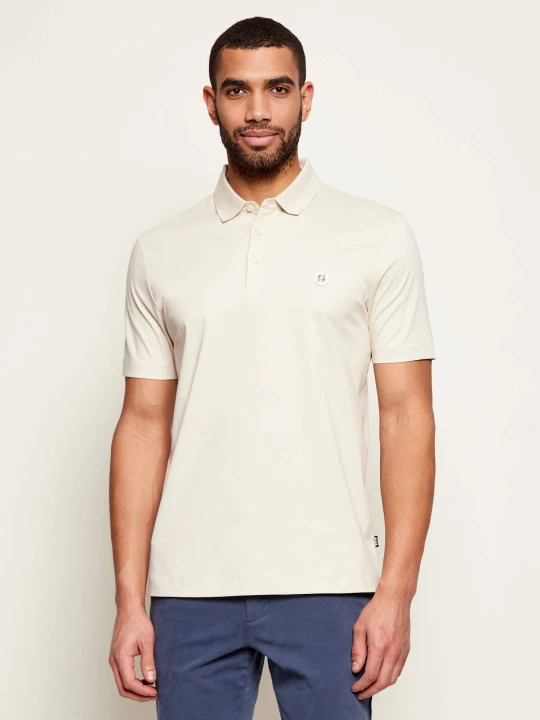 Zdjęcie produktu BOSS BLACK Polo C-Parris 01 | Regular Fit | mercerised beżowy