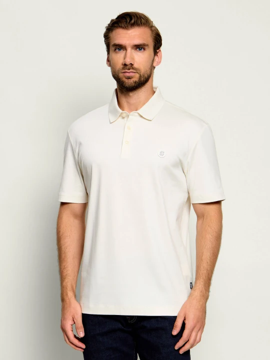 Zdjęcie produktu BOSS BLACK Polo C-Parris 01 | Regular Fit | mercerised beżowy