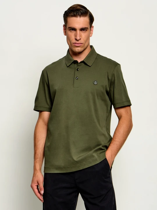 Zdjęcie produktu BOSS BLACK Polo C-Parris 01 | Regular Fit | mercerised zielony