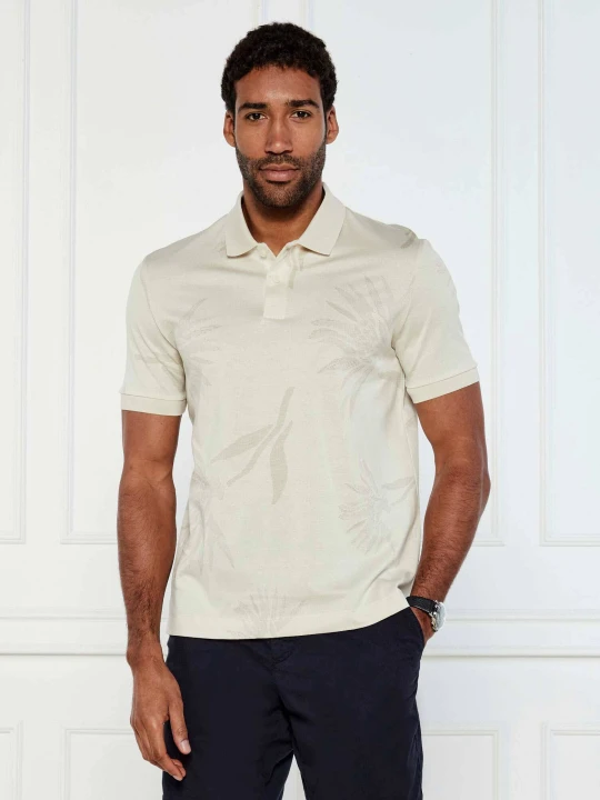 Zdjęcie produktu BOSS BLACK Polo C-Parris 13 | Regular Fit | mercerised beżowy