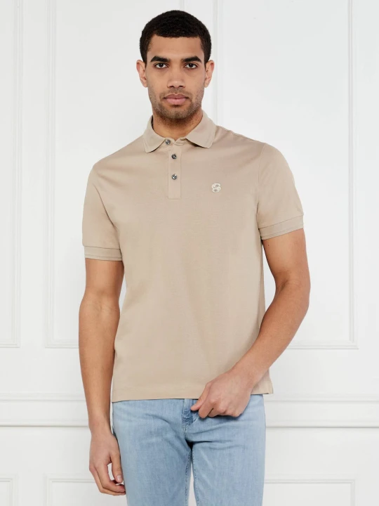 Zdjęcie produktu BOSS BLACK Polo C-Parris 26 | Regular Fit | mercerised brązowy