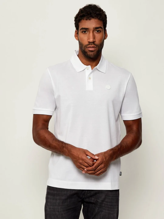 Zdjęcie produktu BOSS BLACK Polo C-Parris | Regular Fit | mercerised biały